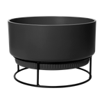 b.for studio bowl 30cm living black